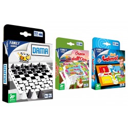 TASCABILE MINI GIOCO DELL'OCA DAMA STAI CALMO