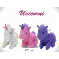 UNICORNO 20 CM 3 COL